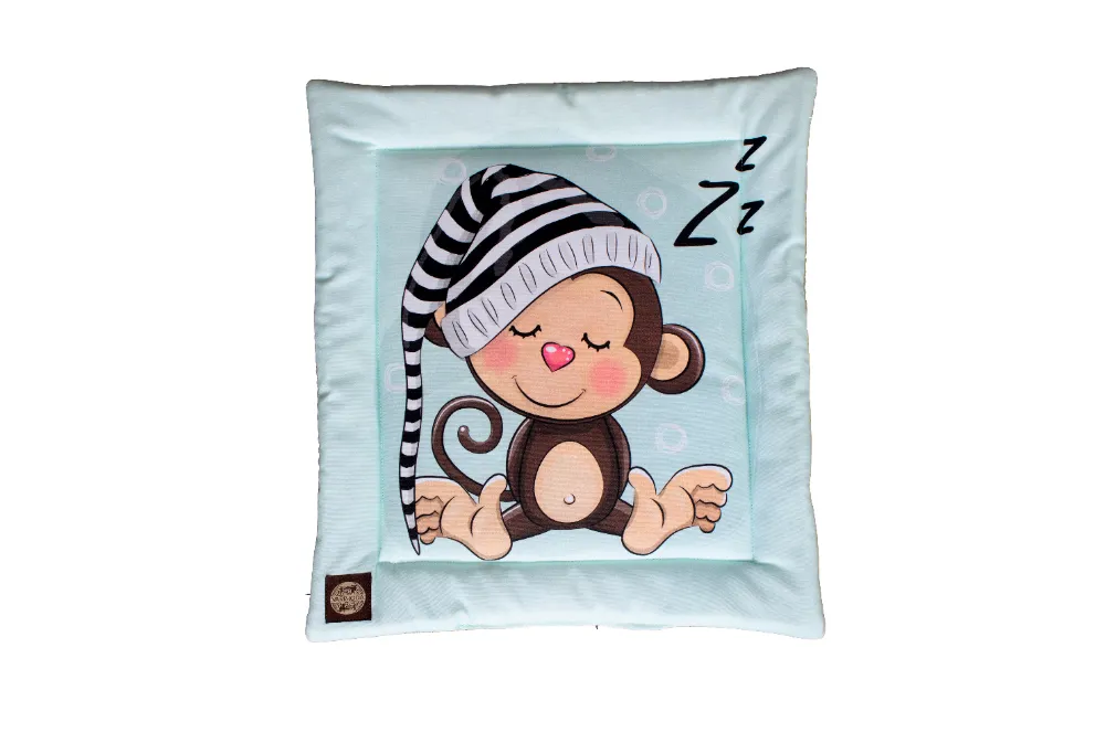 Alvó majom prémium baba párna