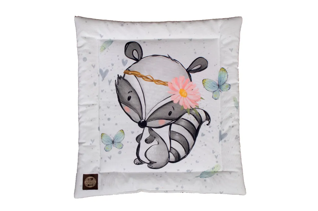 Erdei kalandorok-mosómaci prémium baba párna