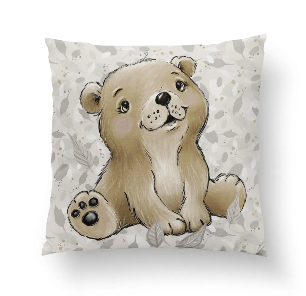 Az erdő gyermekei, medve prémium párna