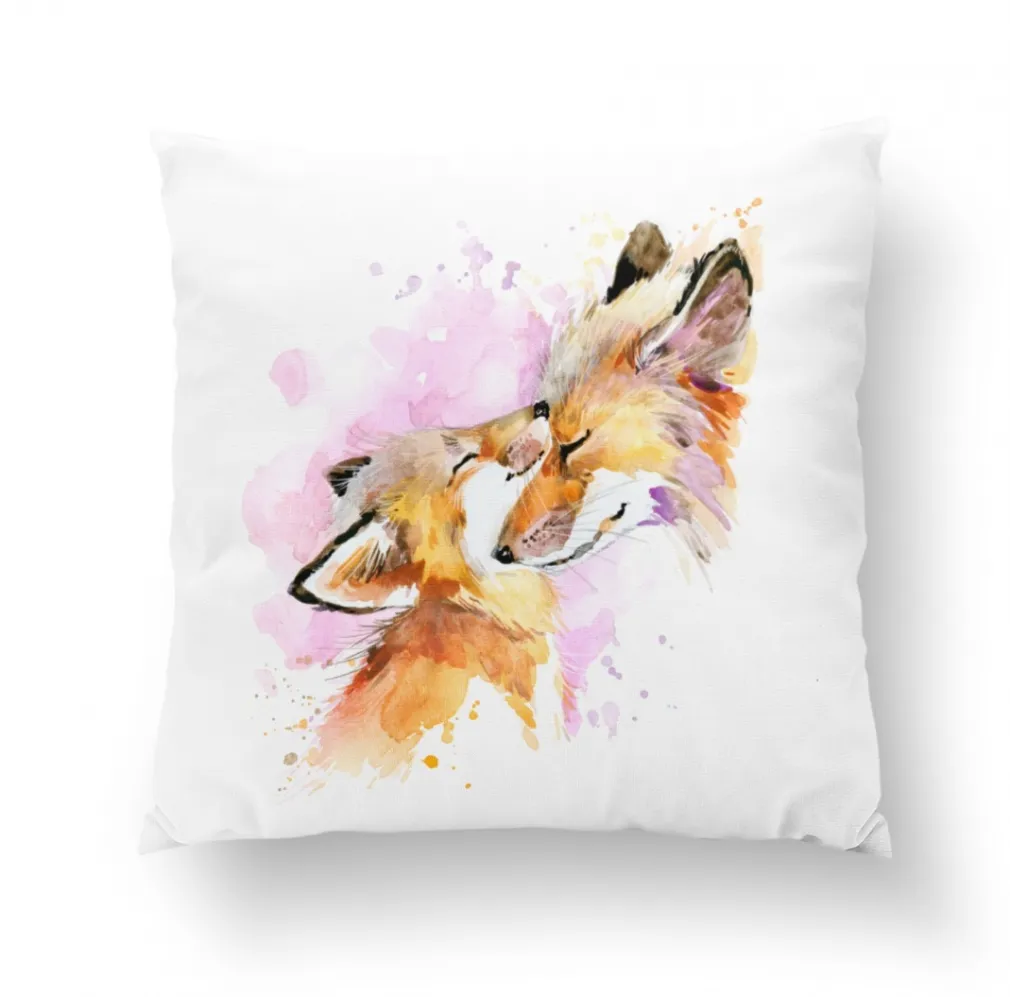 Két róka prémium párna