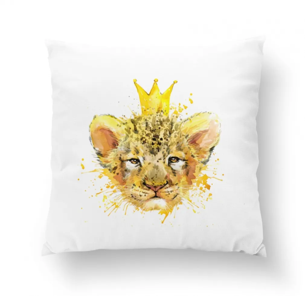 Oroszlán kirány prémium párna