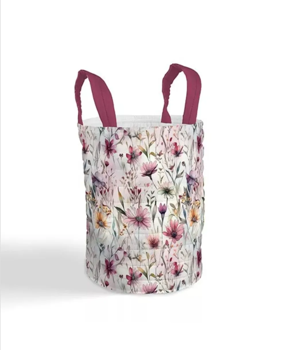 Tavaszi virágok játéktároló