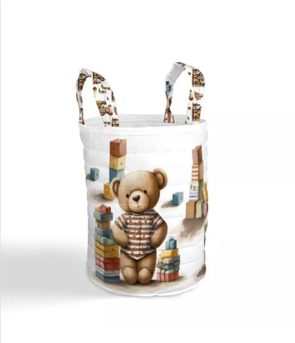 Teddy macis játék tároló