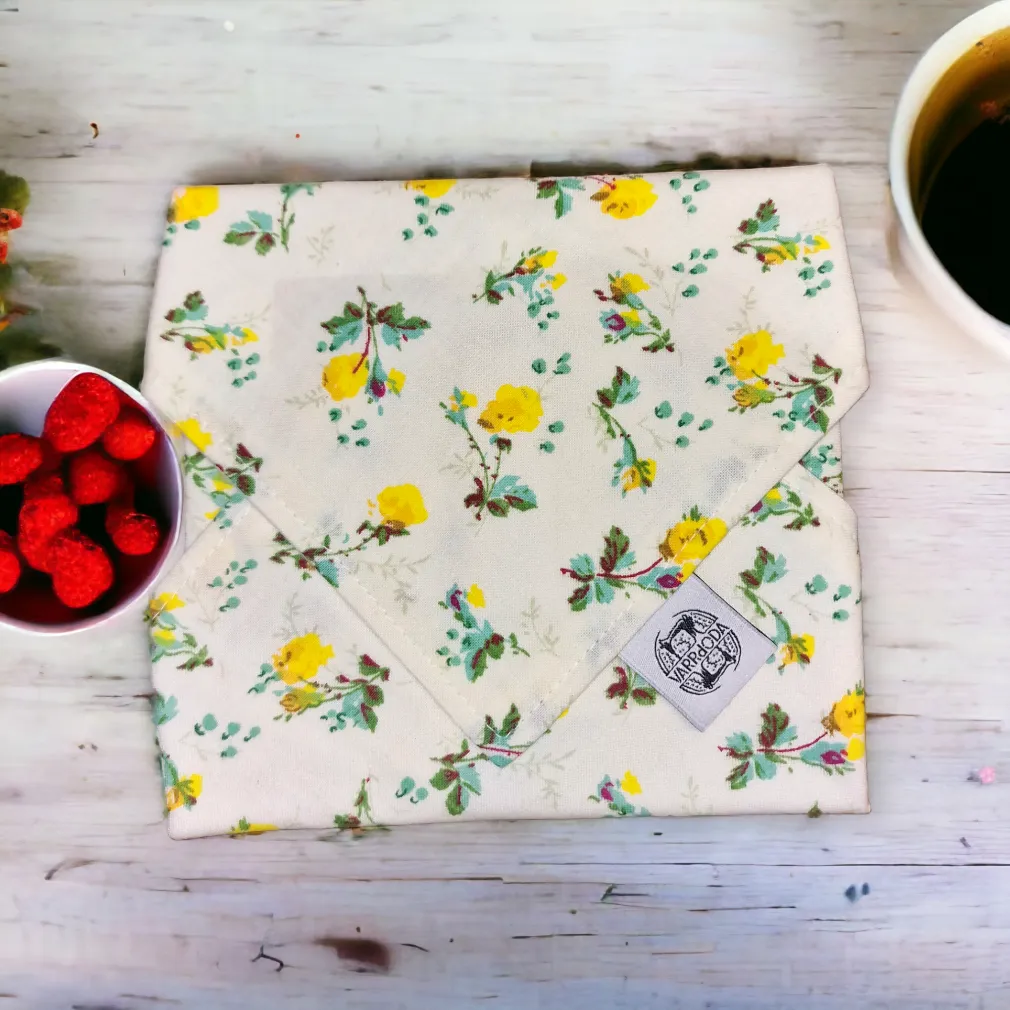 Sárga virágok újraszalvéta