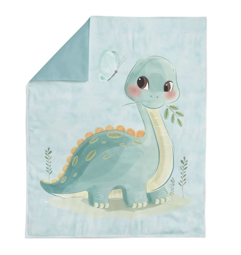 Dínó bébi prémium takaró