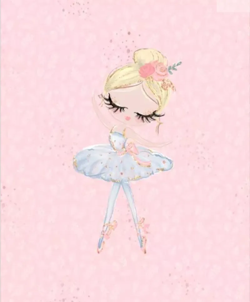 Rózsaszín balerina takaró