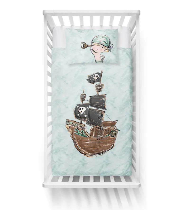 Tenger, kalózhajó prémium takaró