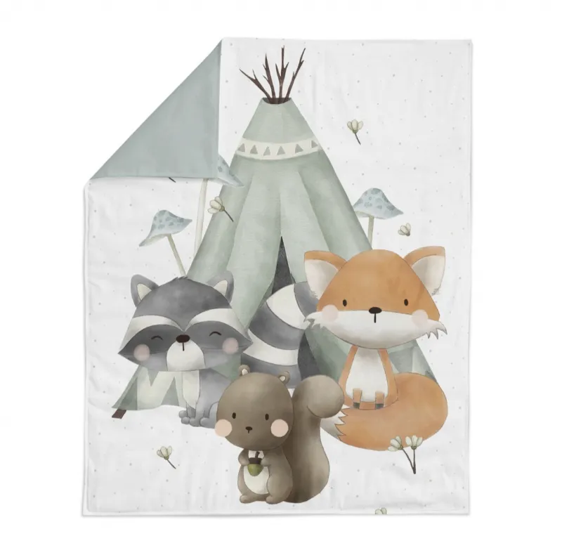 Skandináv állatok prémium takaró