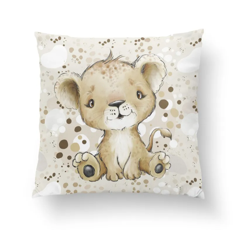 Afrikai oroszlán prémium párna