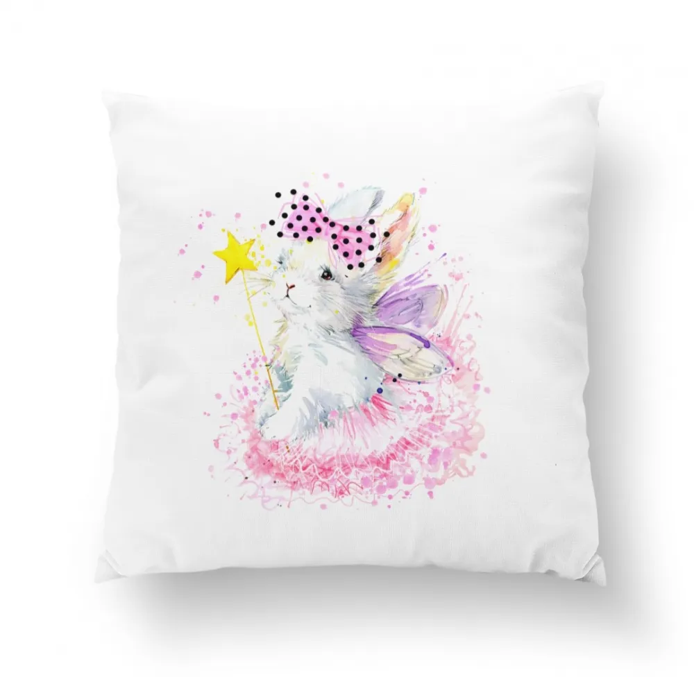 Tündér nyuszika prémum párna