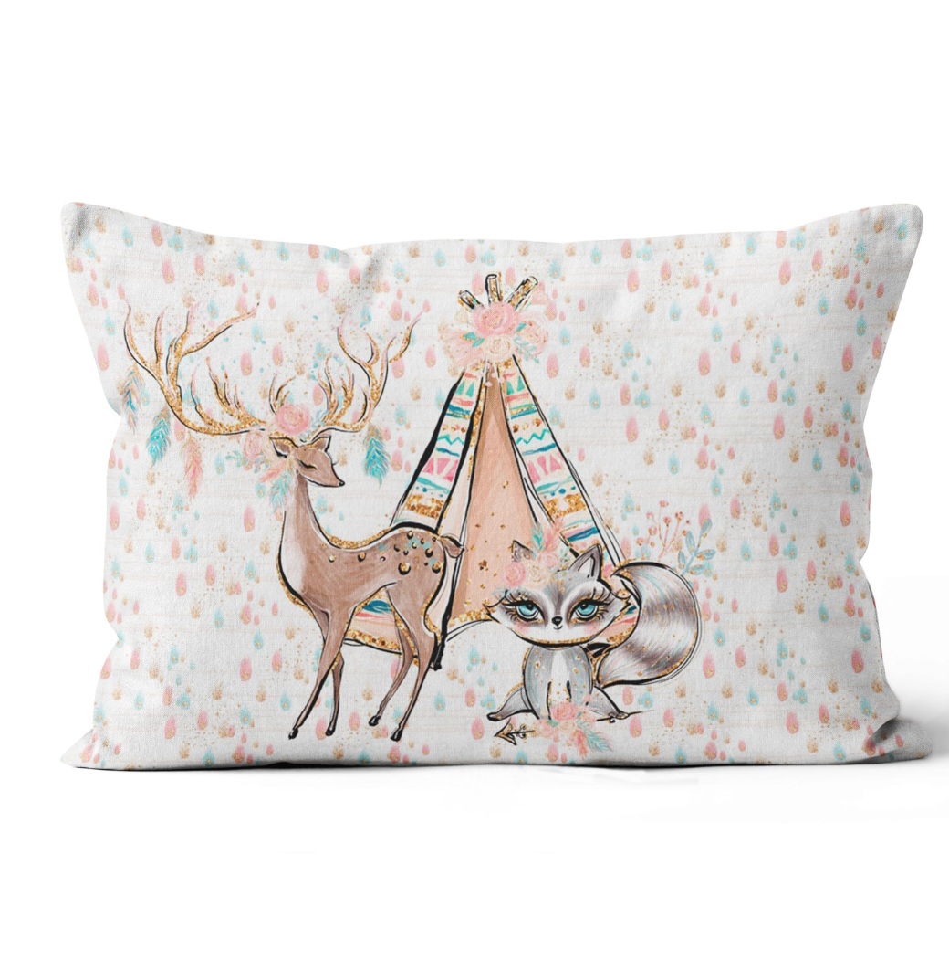 Indian girl ovis párna