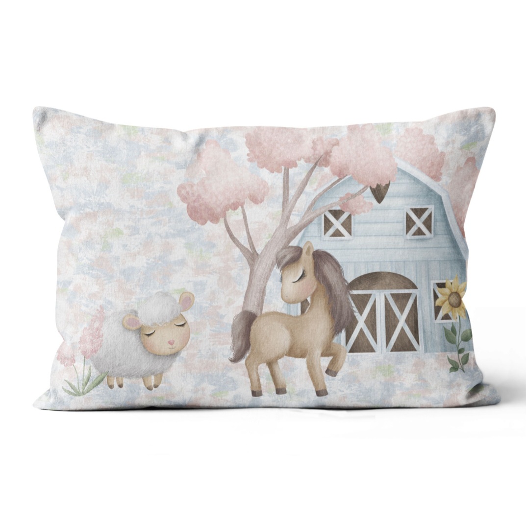 Háziállatok ovis párna